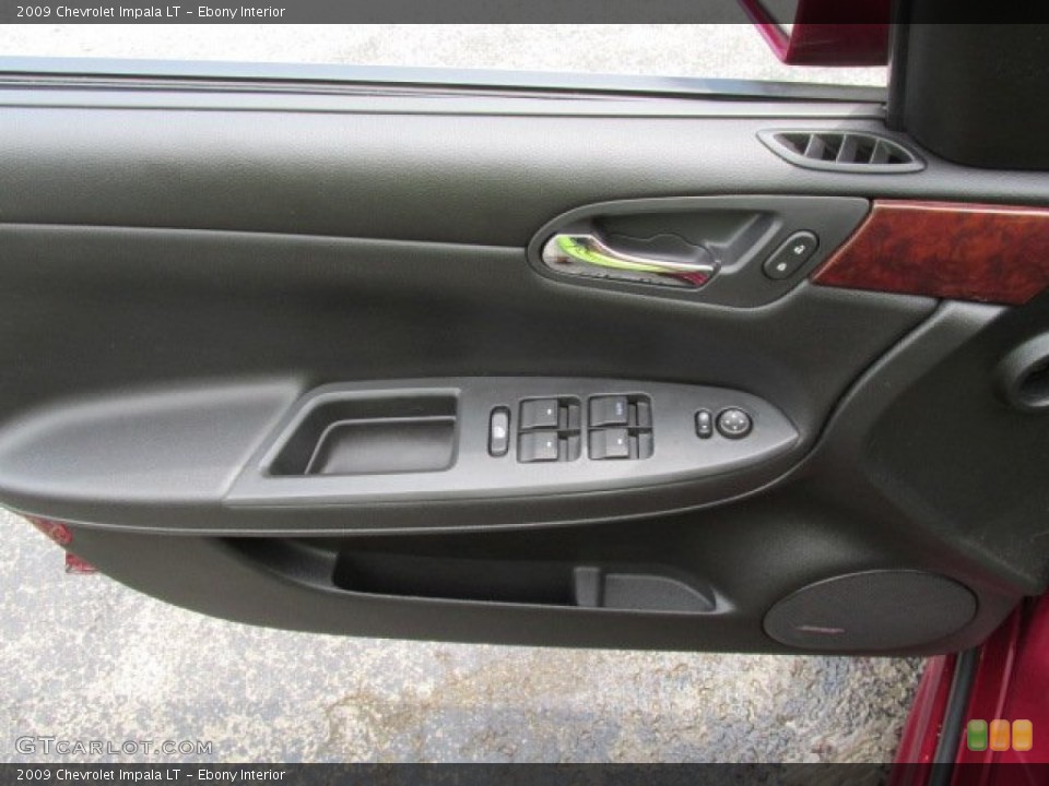 Ebony Interior Door Panel for the 2009 Chevrolet Impala LT #82893395