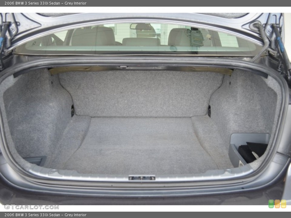 Grey Interior Trunk for the 2006 BMW 3 Series 330i Sedan #82893969