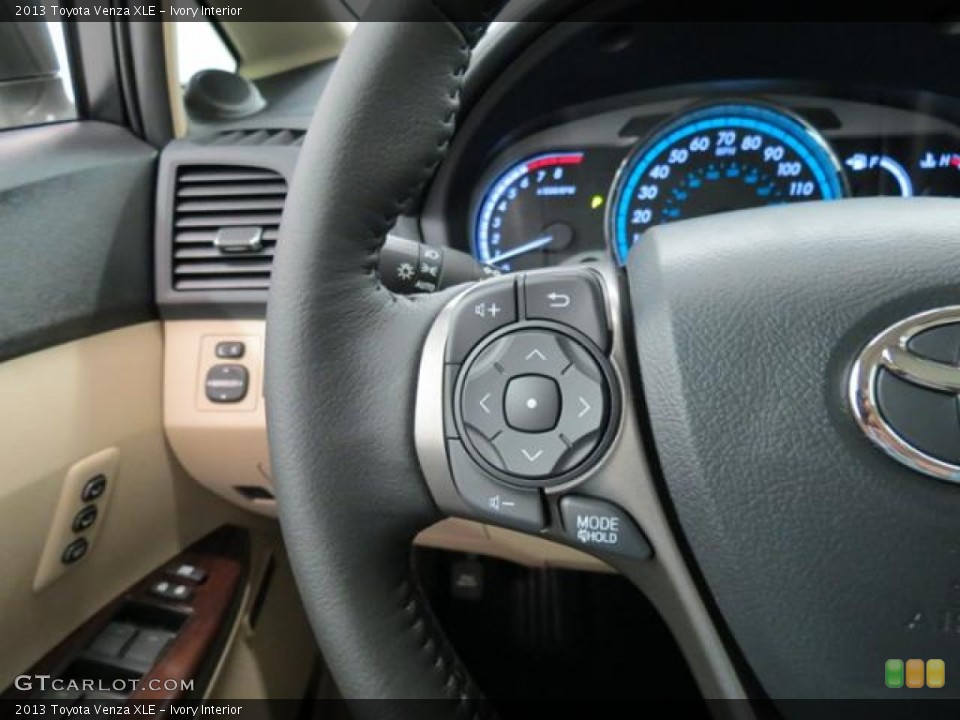 Ivory Interior Controls for the 2013 Toyota Venza XLE #82896401
