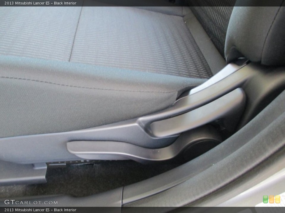 Black Interior Front Seat for the 2013 Mitsubishi Lancer ES #82898804