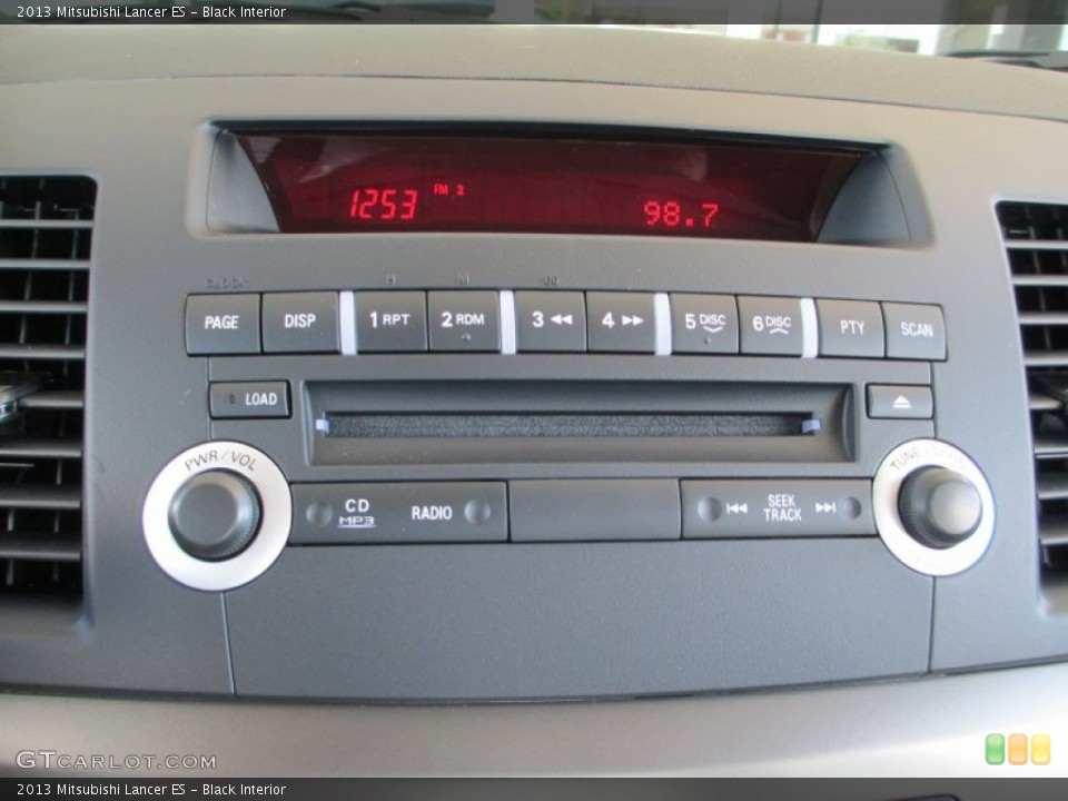 Black Interior Audio System for the 2013 Mitsubishi Lancer ES #82898983