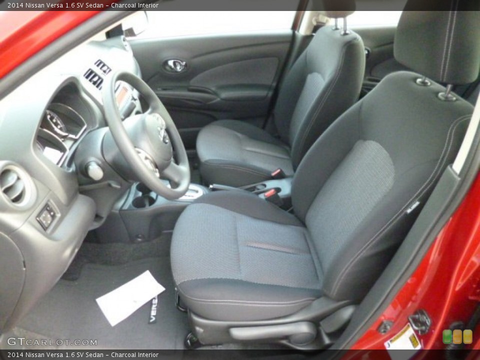Charcoal Interior Photo for the 2014 Nissan Versa 1.6 SV Sedan #82901836