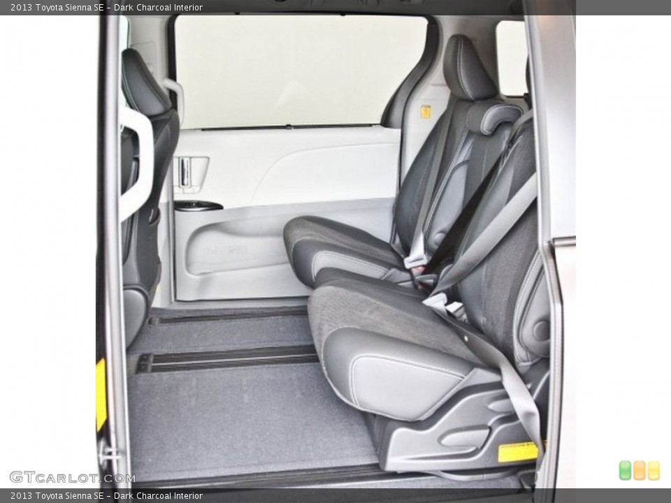 Dark Charcoal Interior Rear Seat for the 2013 Toyota Sienna SE #82901905