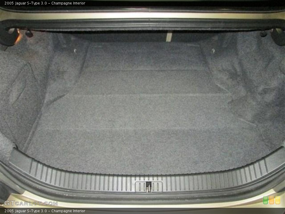 Champagne Interior Trunk for the 2005 Jaguar S-Type 3.0 #82903866