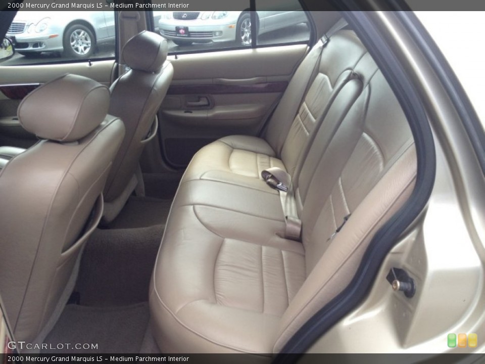 Medium Parchment Interior Rear Seat for the 2000 Mercury Grand Marquis LS #82904576