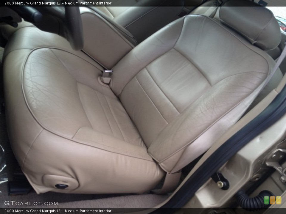 Medium Parchment Interior Front Seat for the 2000 Mercury Grand Marquis LS #82904671