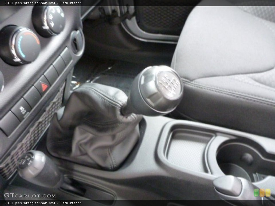 Black Interior Transmission for the 2013 Jeep Wrangler Sport 4x4 #82905446