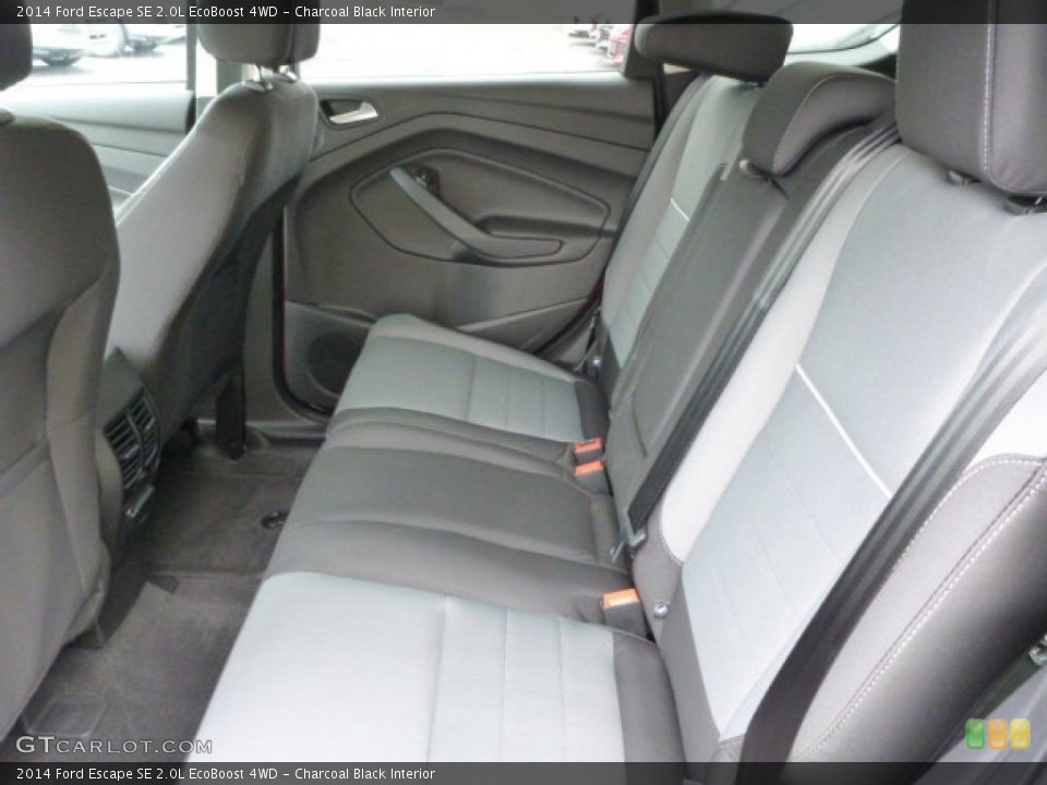 Charcoal Black Interior Rear Seat for the 2014 Ford Escape SE 2.0L EcoBoost 4WD #82906154