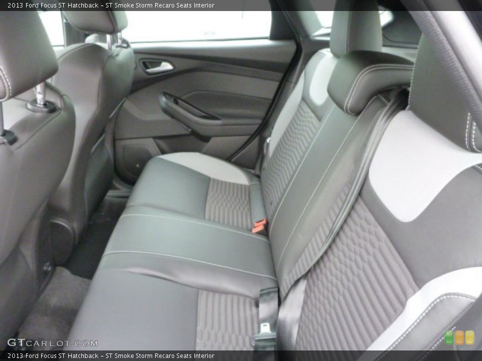 ST Smoke Storm Recaro Seats Interior Rear Seat for the 2013 Ford Focus ST Hatchback #82906806