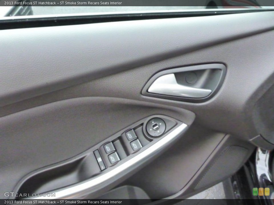 ST Smoke Storm Recaro Seats Interior Controls for the 2013 Ford Focus ST Hatchback #82906851
