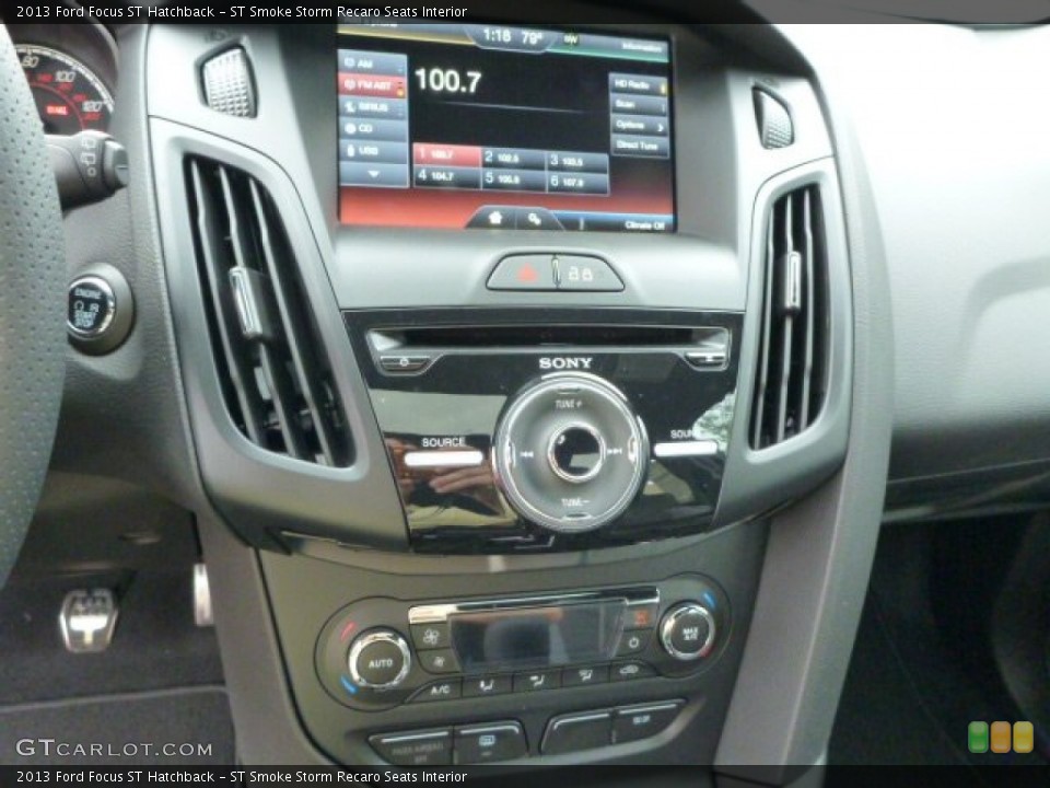 ST Smoke Storm Recaro Seats Interior Controls for the 2013 Ford Focus ST Hatchback #82906936