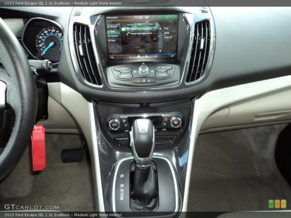 Medium Light Stone Interior Controls for the 2013 Ford Escape SEL 2.0L EcoBoost #82908343