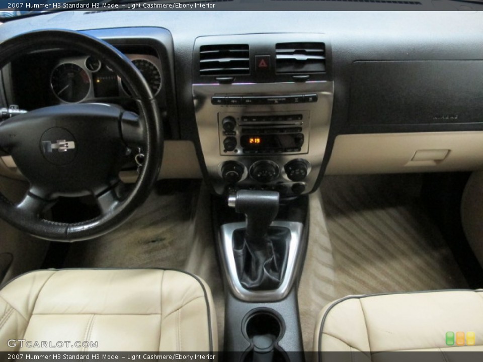Light Cashmere/Ebony Interior Dashboard for the 2007 Hummer H3  #82910775