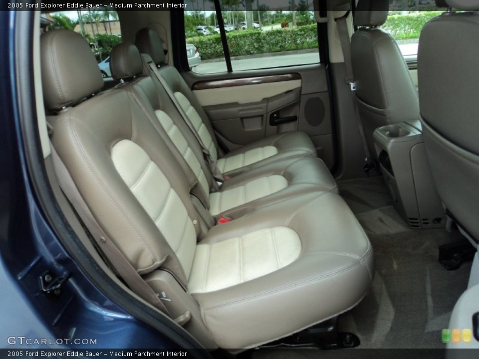 Medium Parchment Interior Rear Seat for the 2005 Ford Explorer Eddie Bauer #82914085