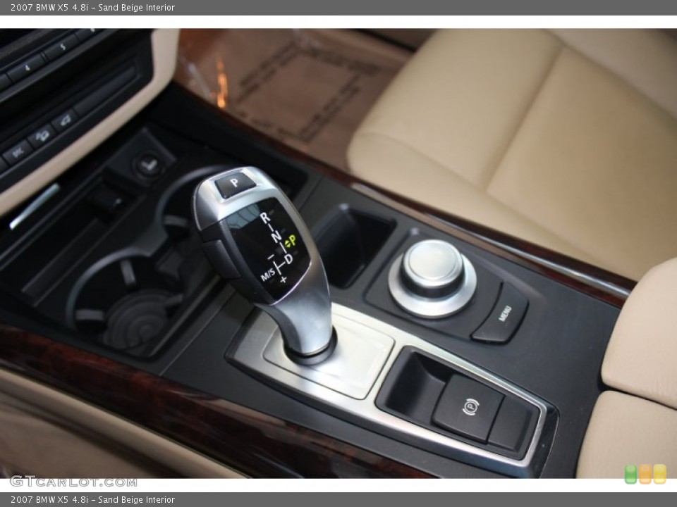 Sand Beige Interior Transmission for the 2007 BMW X5 4.8i #82915483