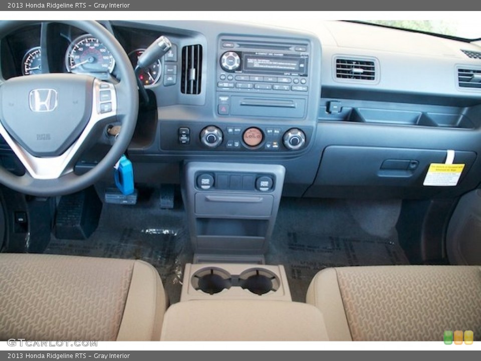 Gray Interior Dashboard for the 2013 Honda Ridgeline RTS #82916618