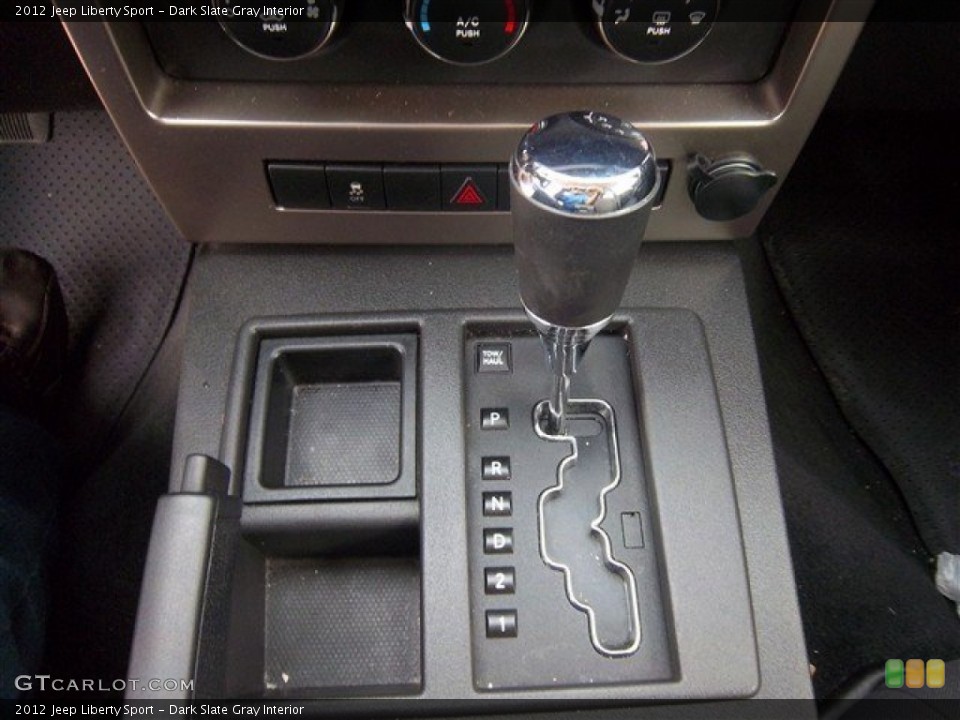 Dark Slate Gray Interior Transmission for the 2012 Jeep Liberty Sport #82918598