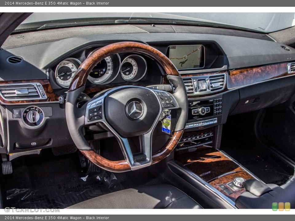 Black Interior Dashboard for the 2014 Mercedes-Benz E 350 4Matic Wagon #82921388