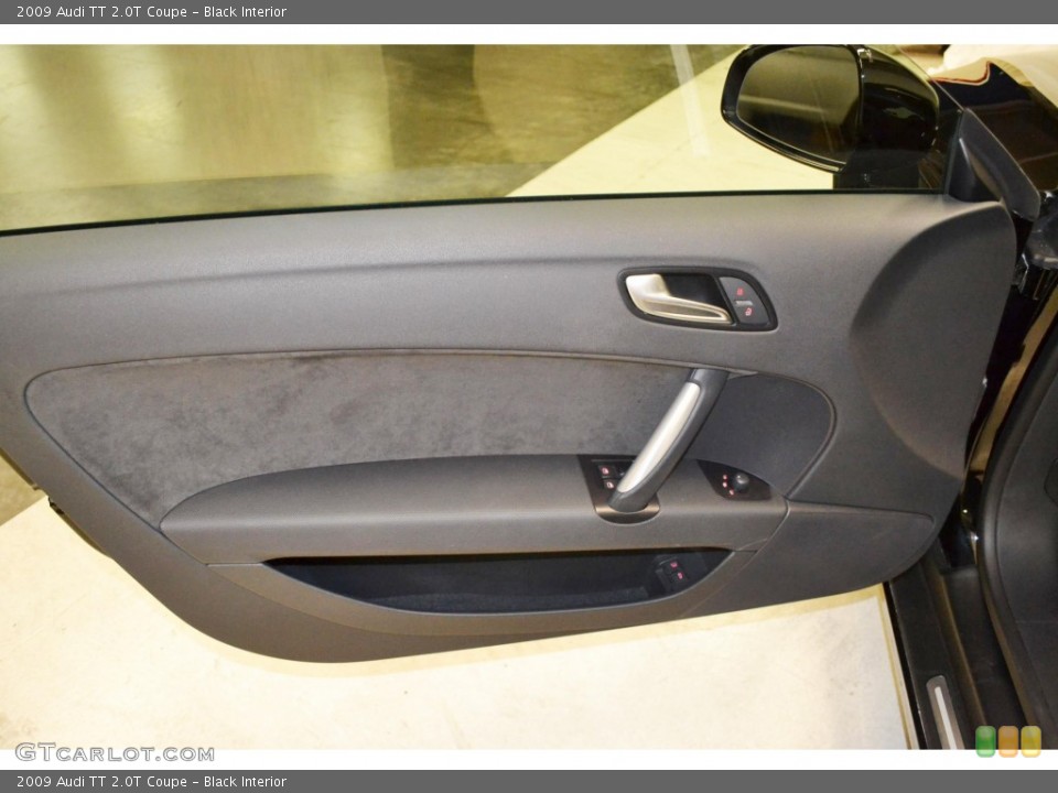 Black Interior Door Panel for the 2009 Audi TT 2.0T Coupe #82921466