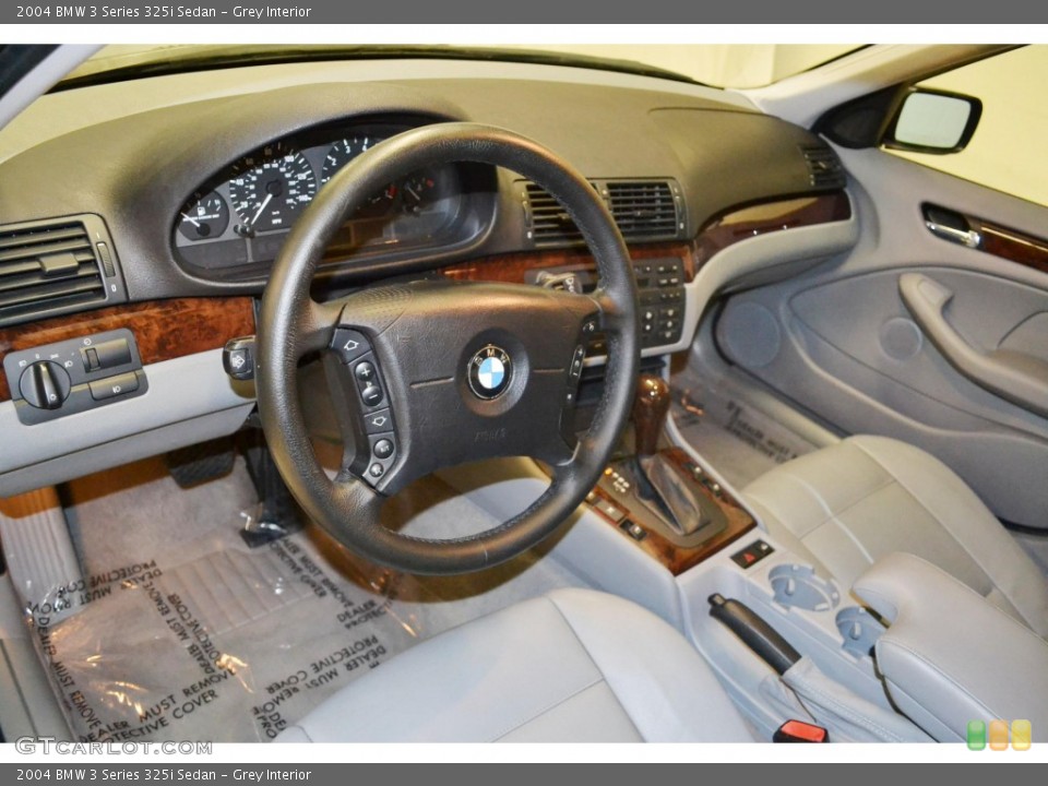 Grey Interior Prime Interior for the 2004 BMW 3 Series 325i Sedan #82921604
