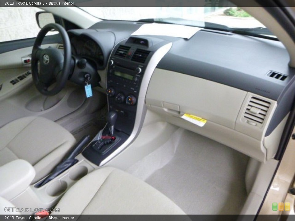 Bisque Interior Dashboard for the 2013 Toyota Corolla L #82924286