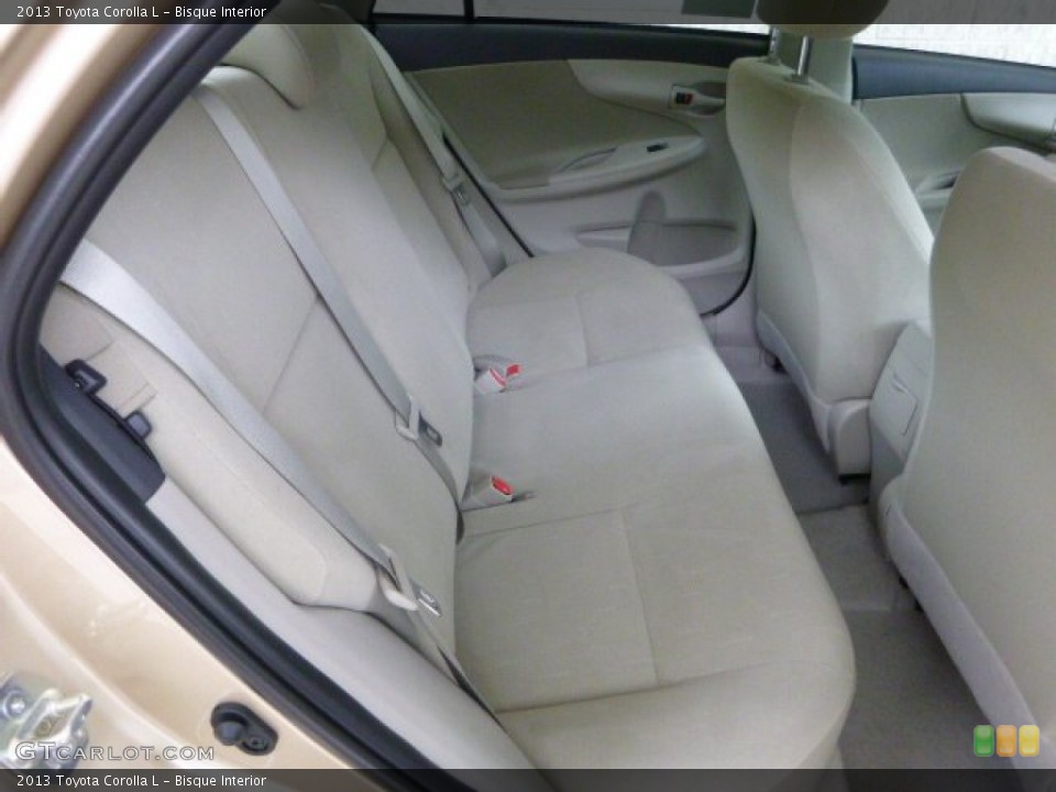 Bisque Interior Rear Seat for the 2013 Toyota Corolla L #82924313