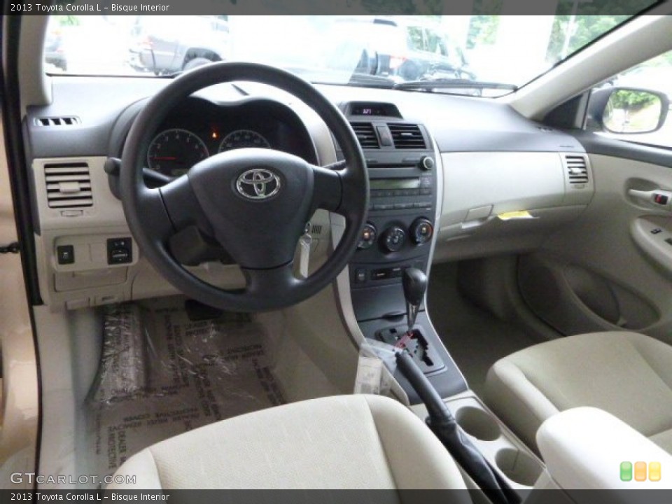 Bisque Interior Prime Interior for the 2013 Toyota Corolla L #82924349