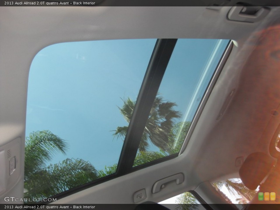 Black Interior Sunroof for the 2013 Audi Allroad 2.0T quattro Avant #82924529
