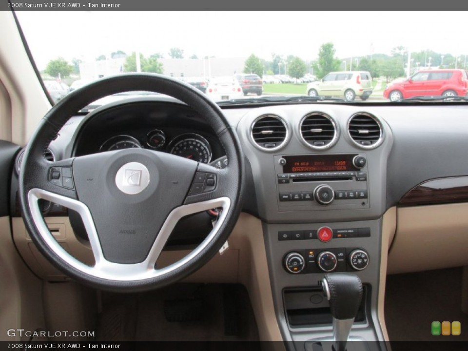 Tan Interior Dashboard for the 2008 Saturn VUE XR AWD #82925791