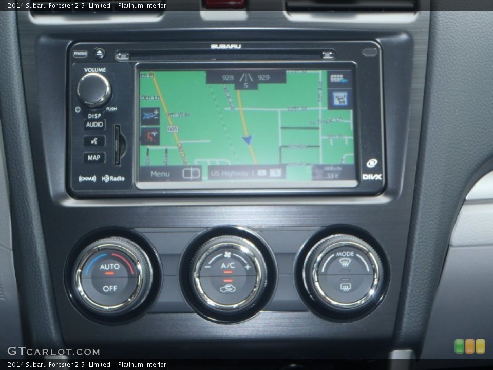 Platinum Interior Navigation for the 2014 Subaru Forester 2.5i Limited #82926442