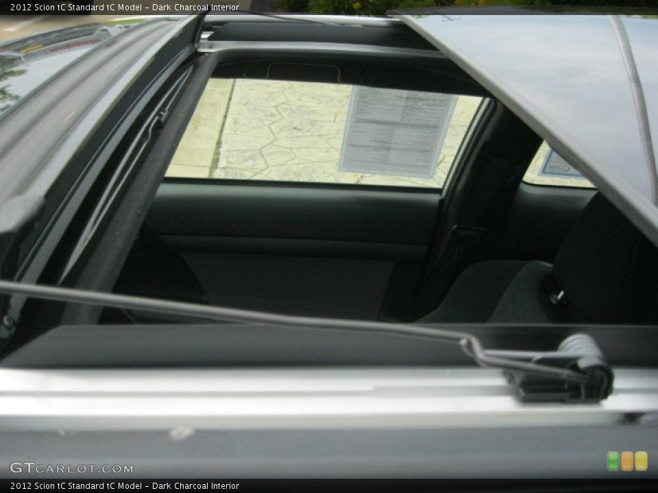 Dark Charcoal Interior Sunroof for the 2012 Scion tC  #82927364