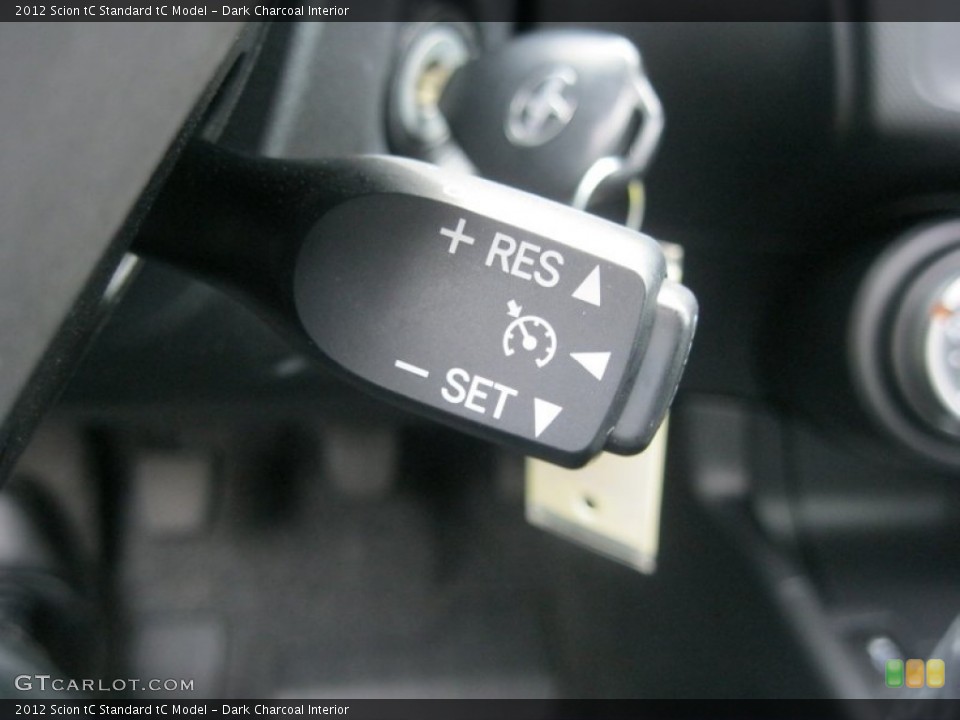 Dark Charcoal Interior Controls for the 2012 Scion tC  #82927519