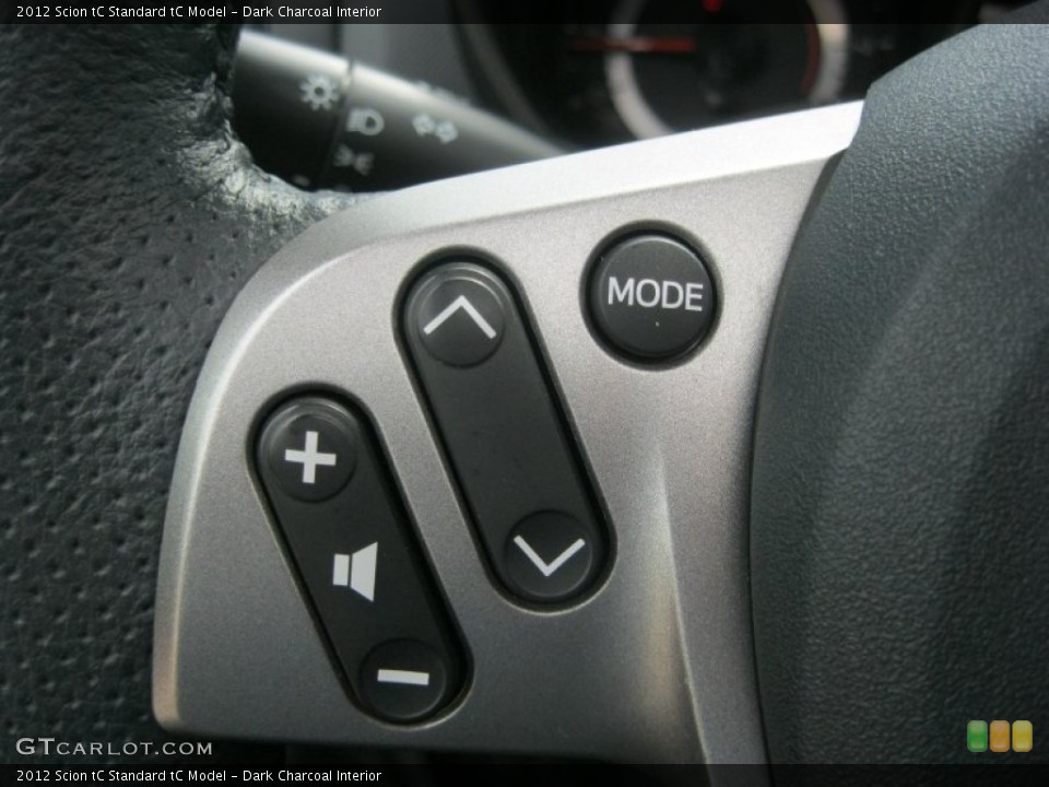 Dark Charcoal Interior Controls for the 2012 Scion tC  #82927542