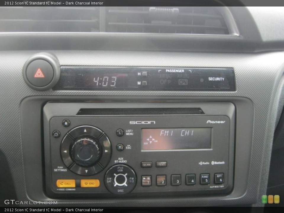 Dark Charcoal Interior Audio System for the 2012 Scion tC  #82927603