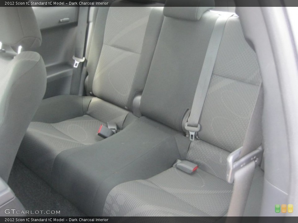 Dark Charcoal Interior Rear Seat for the 2012 Scion tC  #82927720