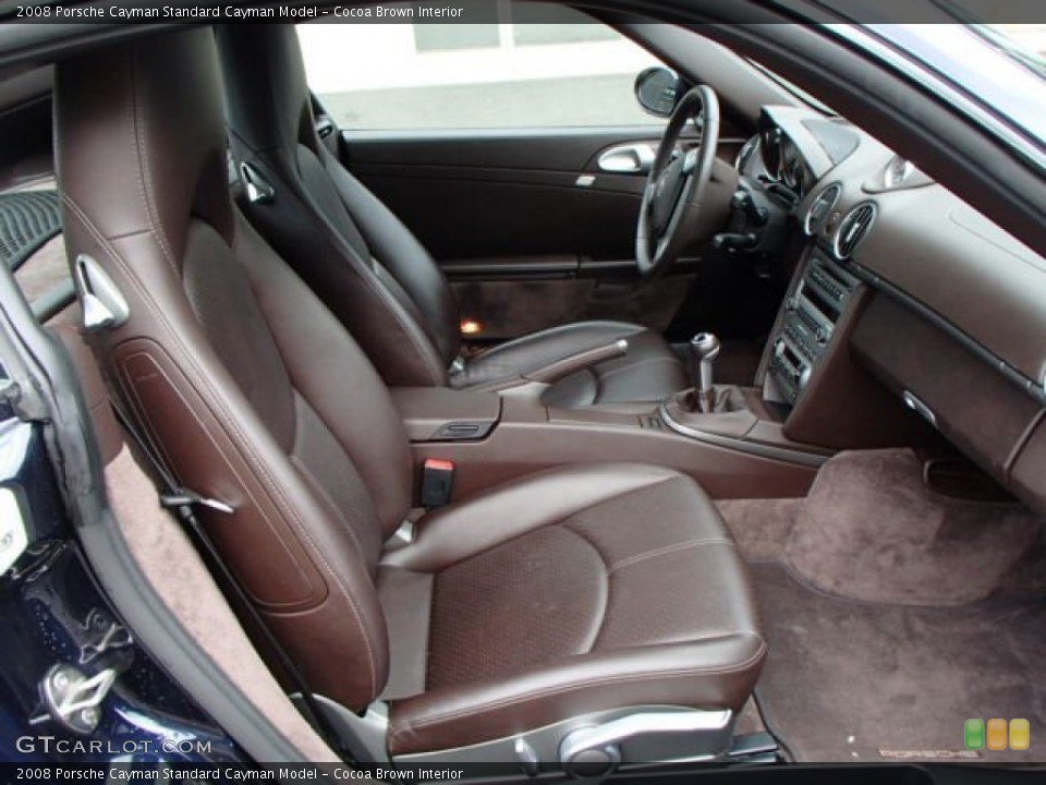 Cocoa Brown Interior Photo for the 2008 Porsche Cayman  #82927760