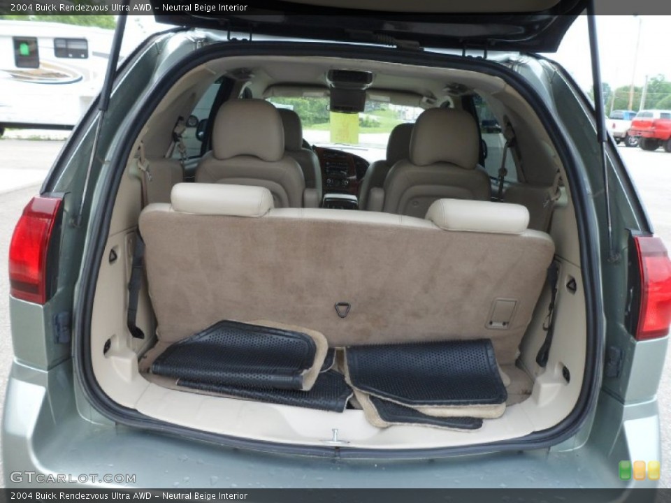 Neutral Beige Interior Trunk for the 2004 Buick Rendezvous Ultra AWD #82928395