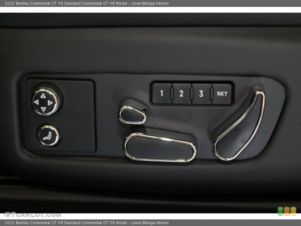 Linen/Beluga Interior Controls for the 2013 Bentley Continental GT V8  #82929918