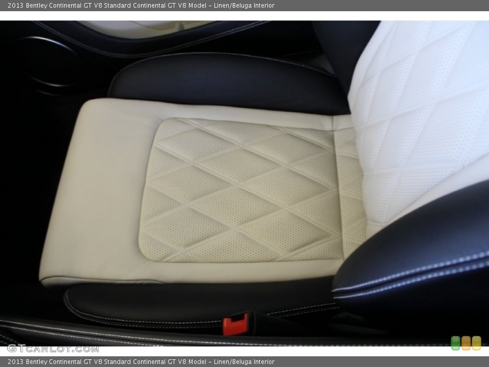 Linen/Beluga Interior Front Seat for the 2013 Bentley Continental GT V8  #82929978