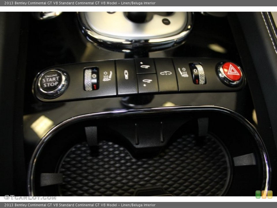 Linen/Beluga Interior Controls for the 2013 Bentley Continental GT V8  #82930152