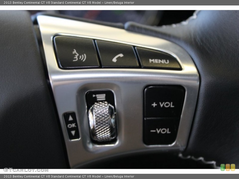 Linen/Beluga Interior Controls for the 2013 Bentley Continental GT V8  #82930219