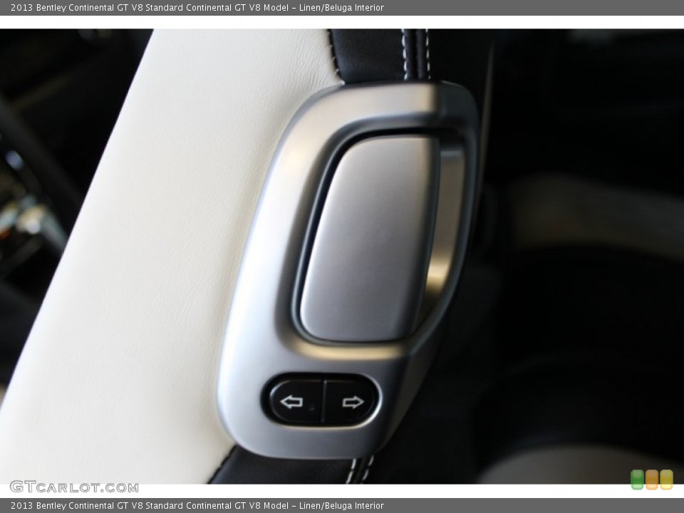 Linen/Beluga Interior Controls for the 2013 Bentley Continental GT V8  #82930290
