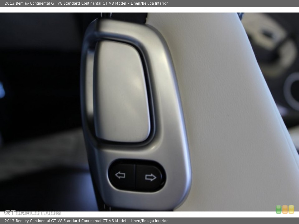 Linen/Beluga Interior Controls for the 2013 Bentley Continental GT V8  #82930503