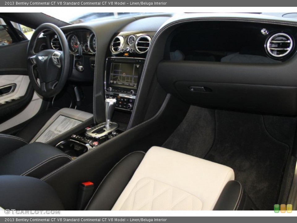 Linen/Beluga Interior Dashboard for the 2013 Bentley Continental GT V8  #82930568