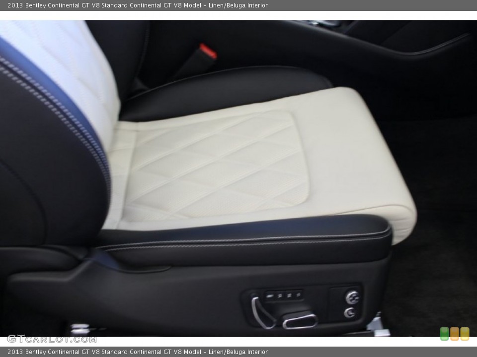 Linen/Beluga Interior Front Seat for the 2013 Bentley Continental GT V8  #82930615