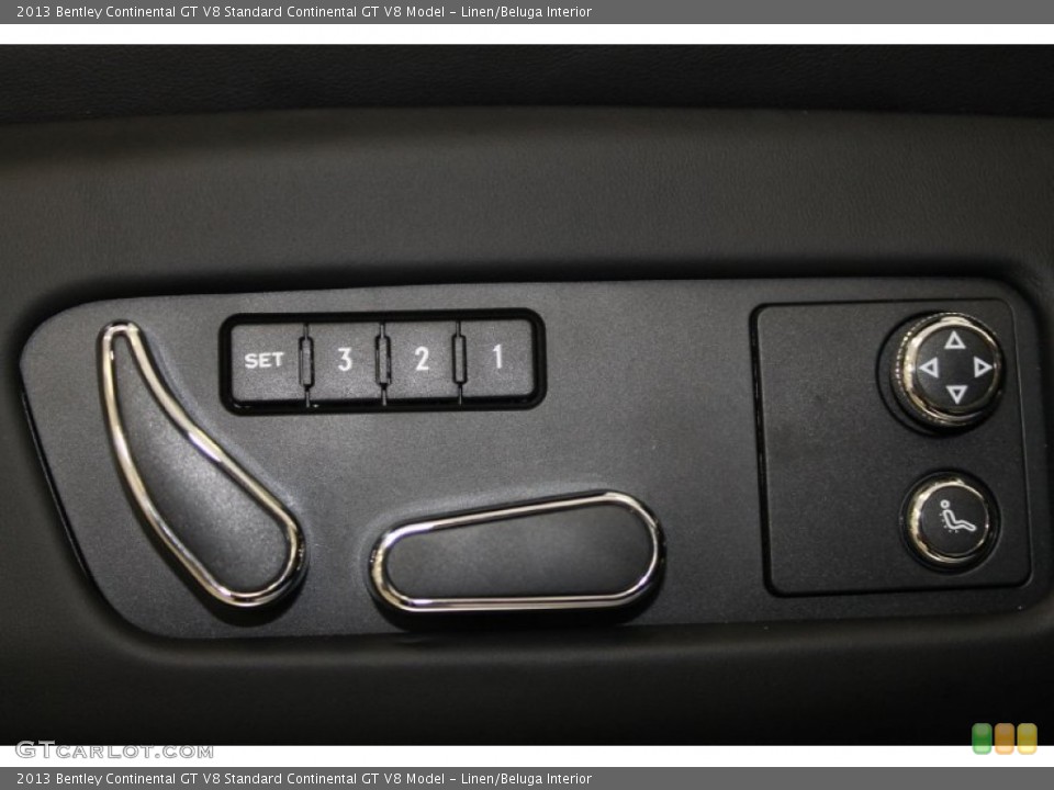 Linen/Beluga Interior Controls for the 2013 Bentley Continental GT V8  #82930633