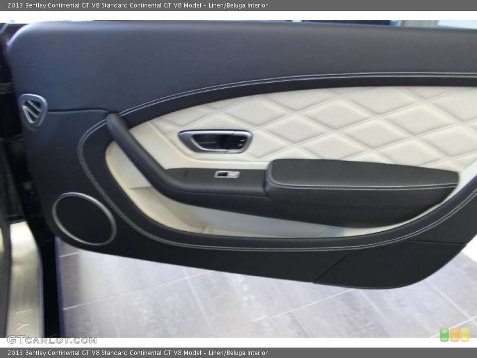 Linen/Beluga Interior Door Panel for the 2013 Bentley Continental GT V8  #82930657