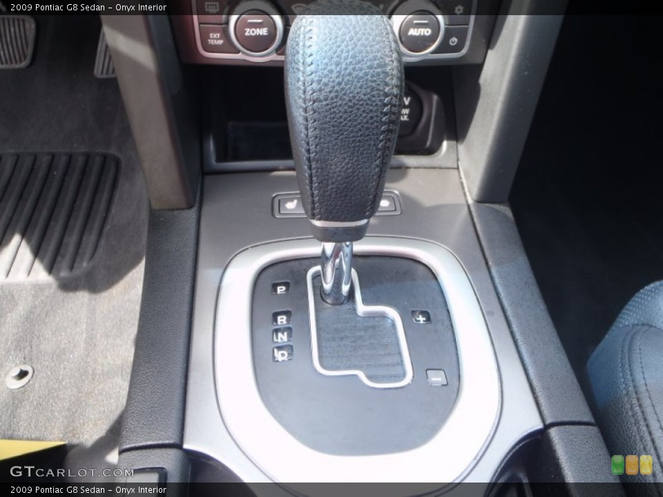 Onyx Interior Transmission for the 2009 Pontiac G8 Sedan #82930995