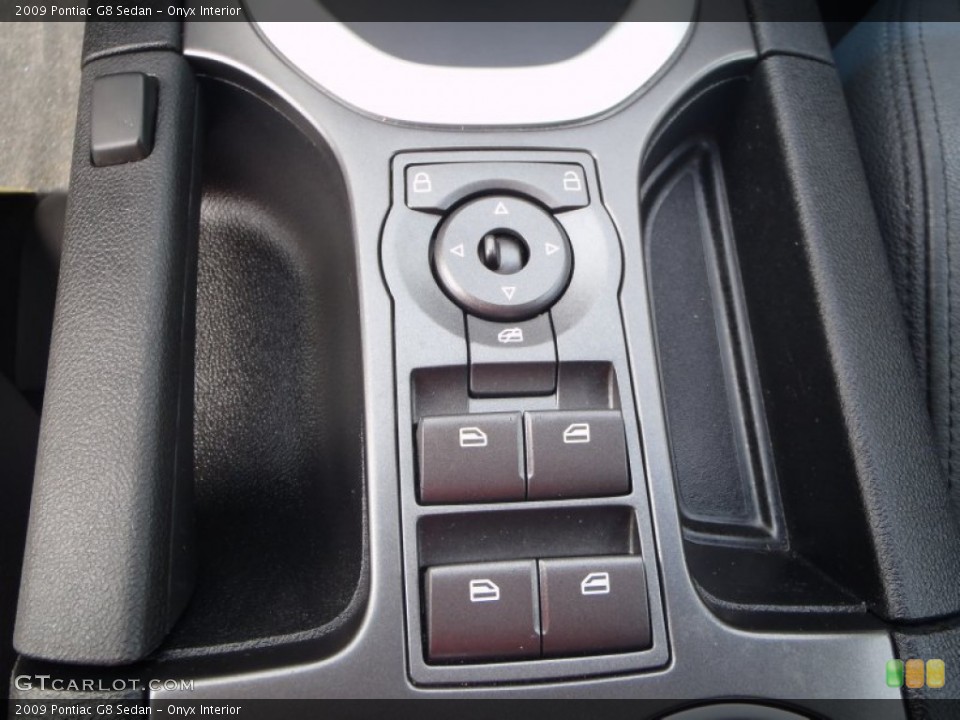 Onyx Interior Controls for the 2009 Pontiac G8 Sedan #82931022