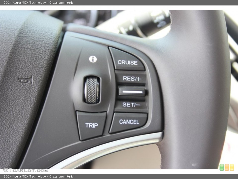 Graystone Interior Controls for the 2014 Acura MDX Technology #82932821